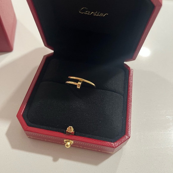 cartier ring 18 k authentic - Picture 3 of 7